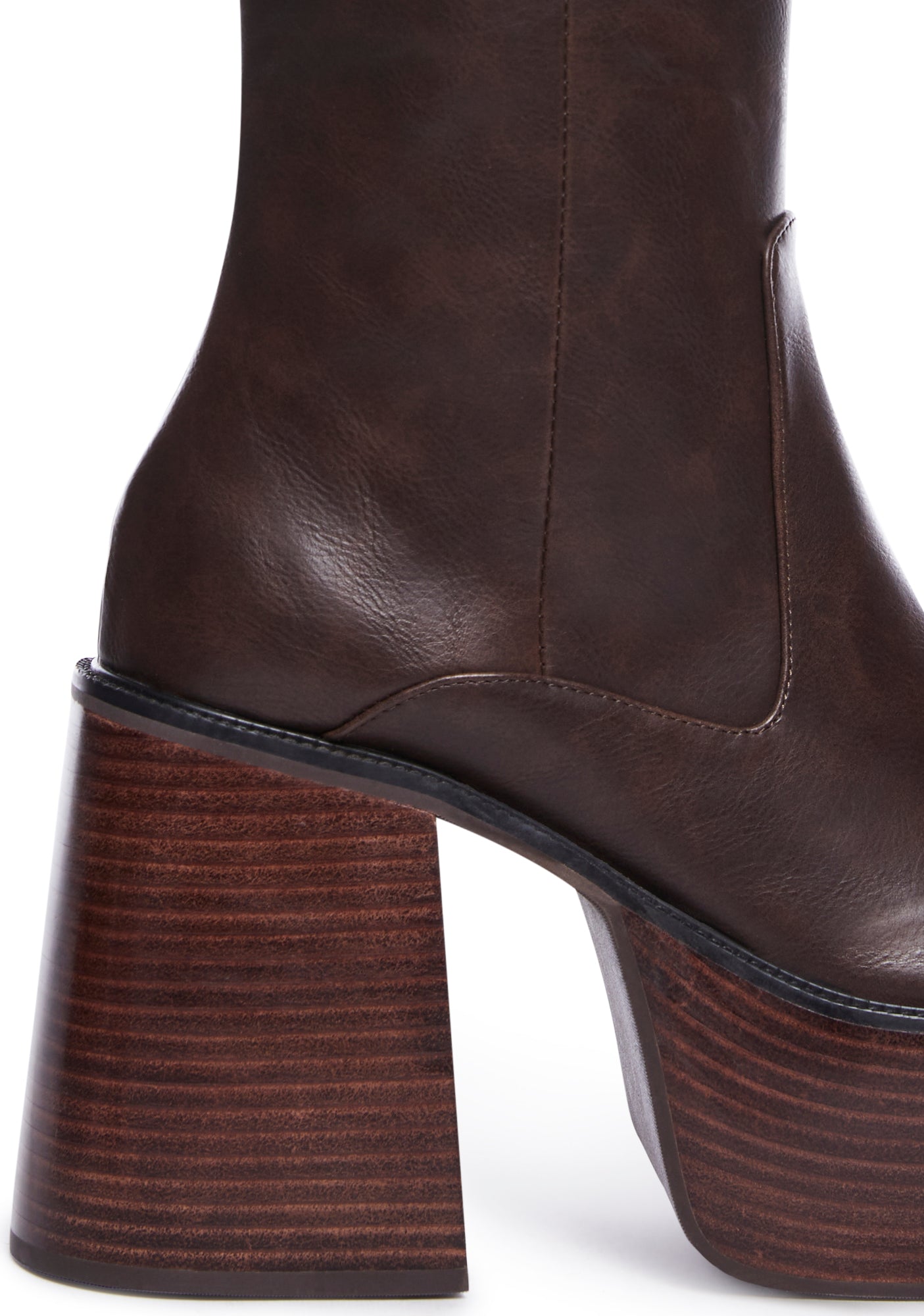 Vintage Soul Knee High Boots ?C Chocolate - Image 2