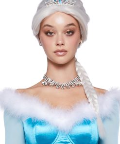 Build A Snowman Braided Wig