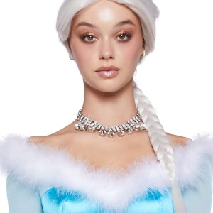 Build A Snowman Braided Wig