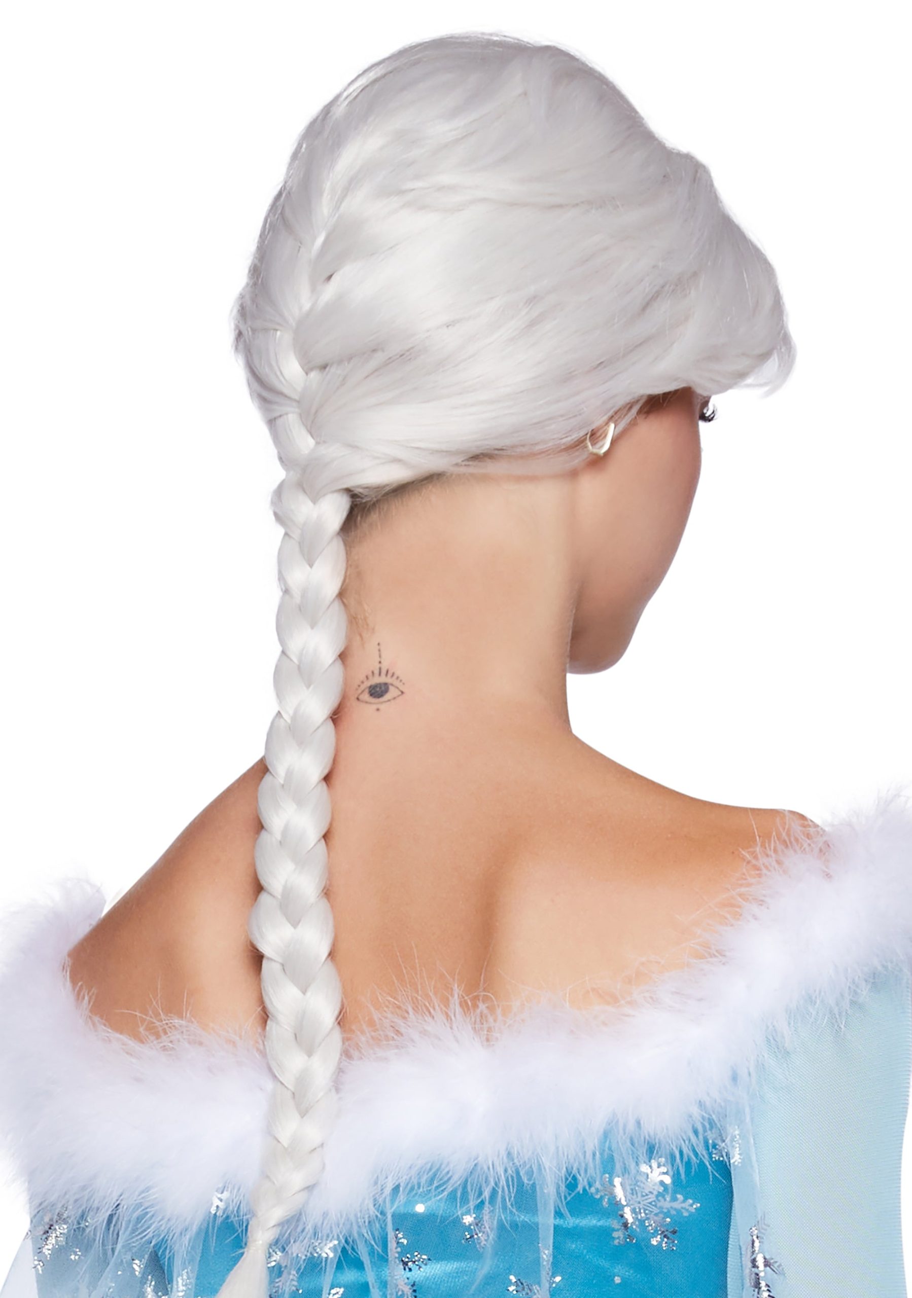Build A Snowman Braided Wig - Image 2