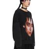 Distressed Soul Oversized Sweatshirt