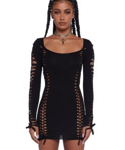 Alternative Spells Cut-Out Dress