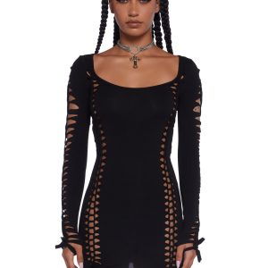 Alternative Spells Cut-Out Dress