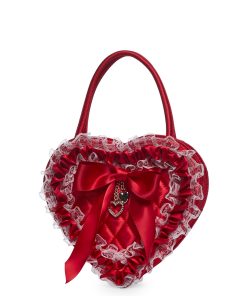 Heart Of It All Satin Handbag