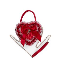Alternative view of Heart Of It All Satin Handbag