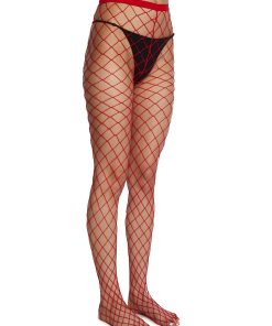 Alternative view of Fire Diamond Doll Fishnet Stockings