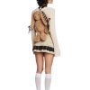 Cuddly Bunny Plush Backpack ?C Brown