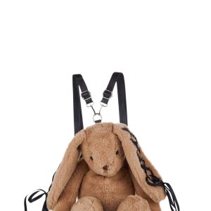 Cuddly Bunny Plush Backpack ?C Brown
