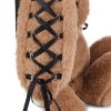 Cuddly Bunny Plush Backpack ?C Brown