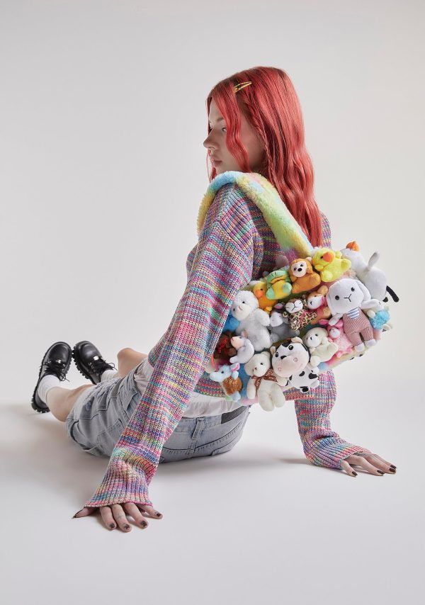 Fun N' Games Plush Tote - Tie Dye
