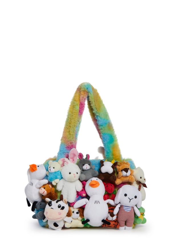 Fun N' Games Plush Tote - Tie Dye