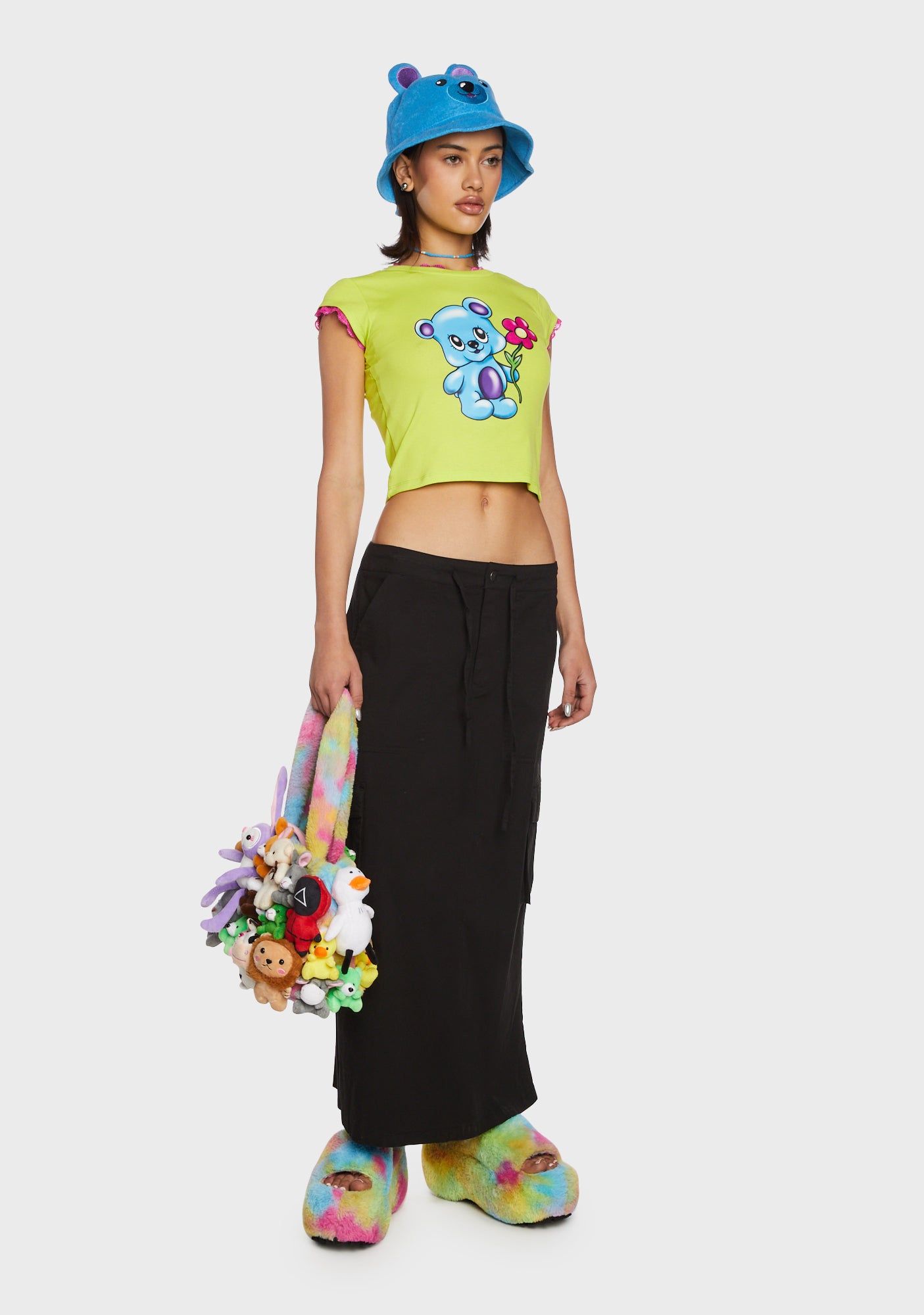 Fun N' Games Plush Tote ?C Tie Dye - Image 2