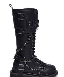 Bolt-415 Unisex Knee High Boots