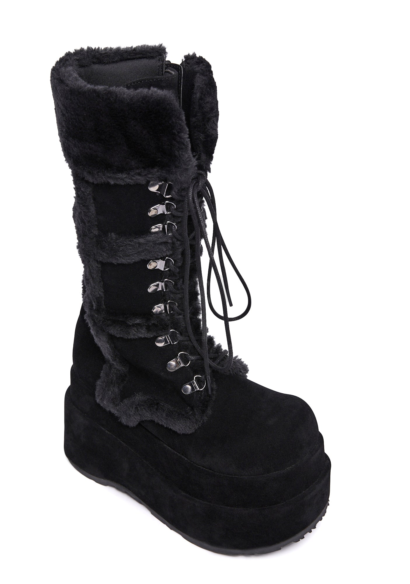 Bear-202 Calf High Boots - Image 2