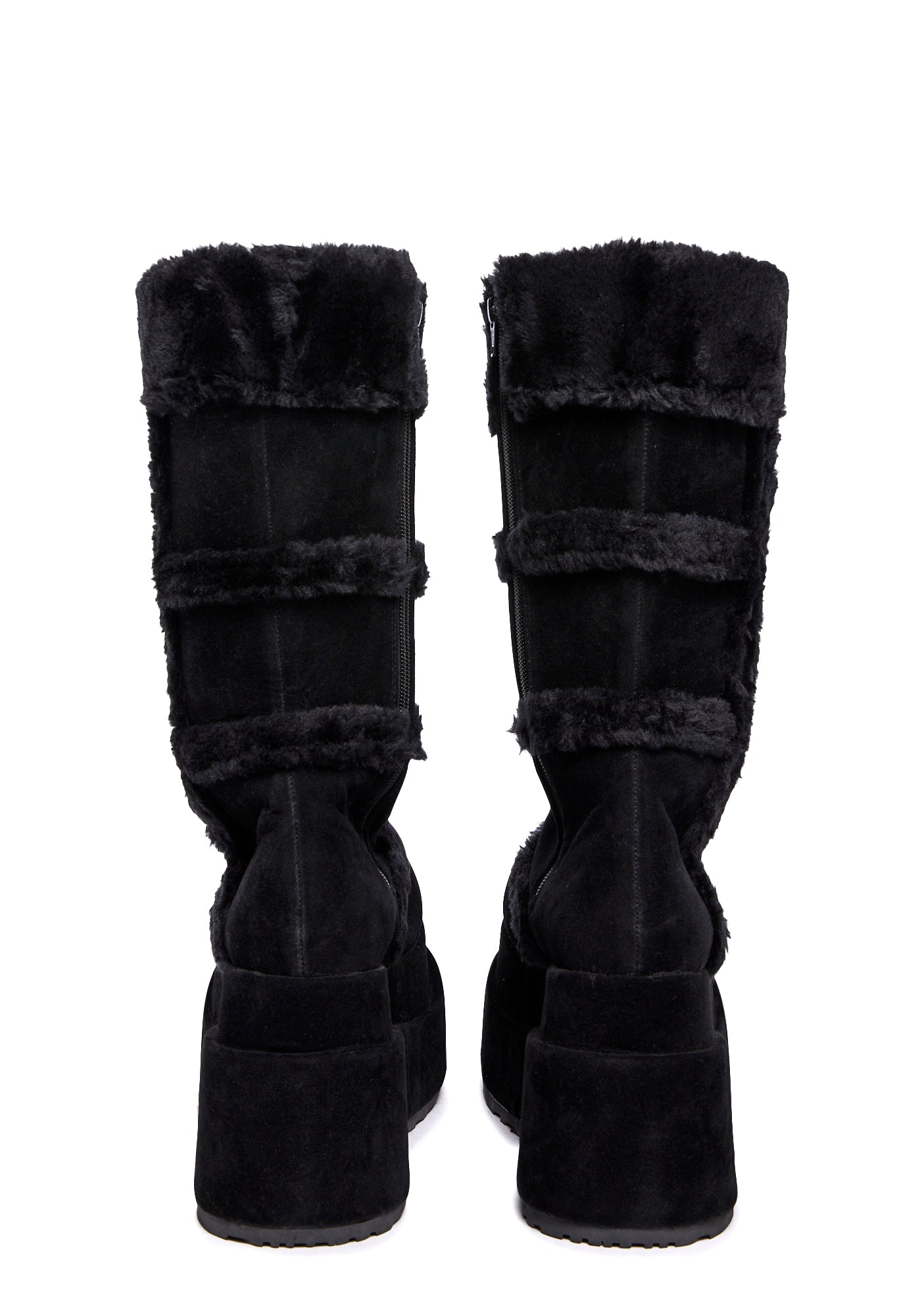 Bear-202 Calf High Boots - Image 4