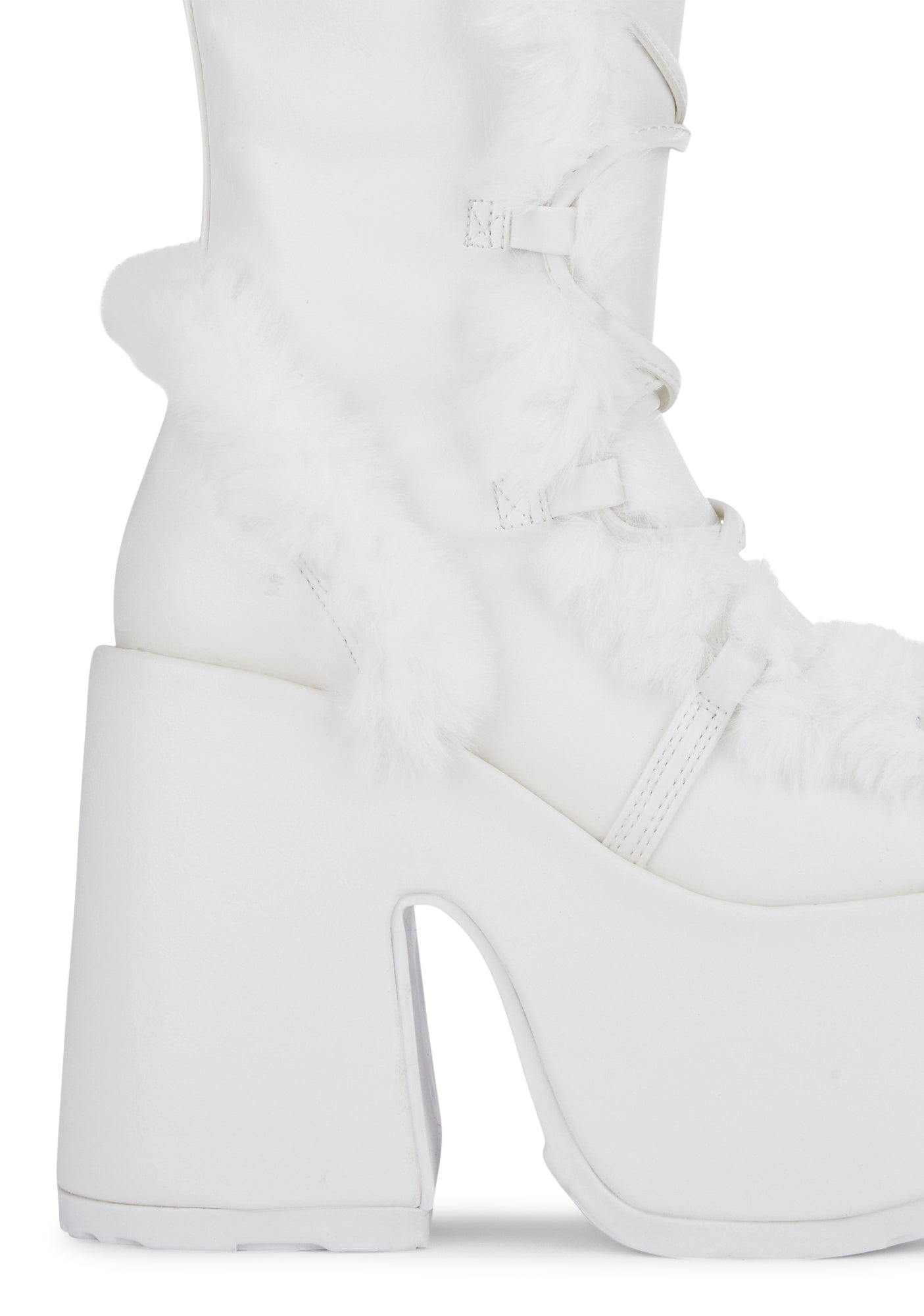 Camel-311 Platform Knee High Boots - Image 2