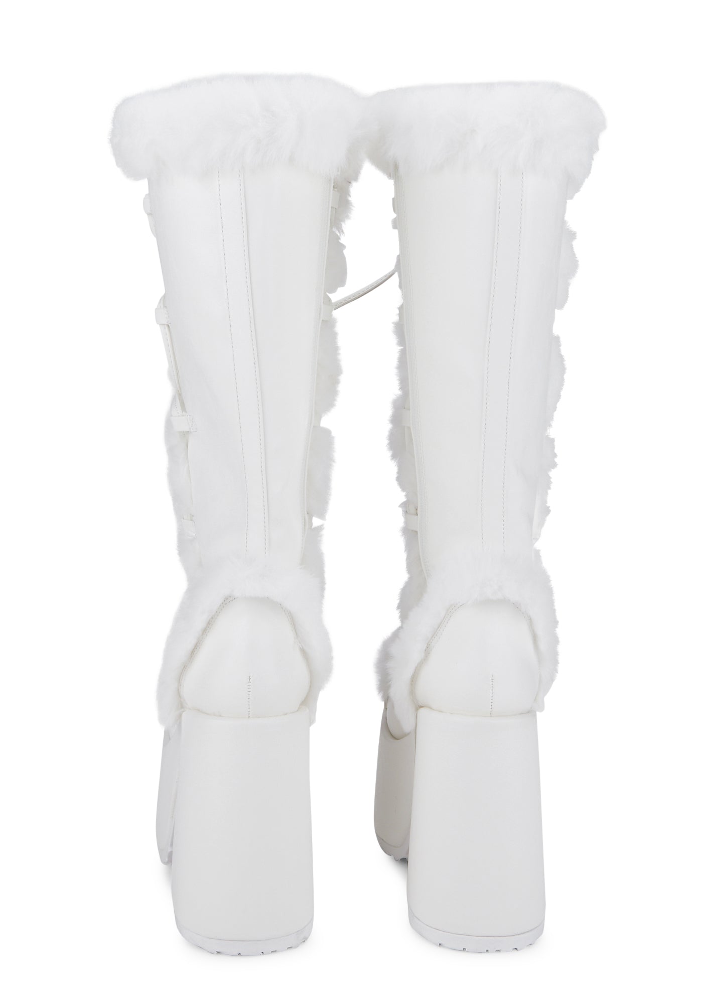 Camel-311 Platform Knee High Boots - Image 4